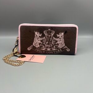 Juicy couture Scottie dogs large zip around wallet
